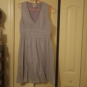 Converse Purple stripped sundress. Fully lined.